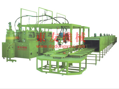 三组低压鞋底生产线